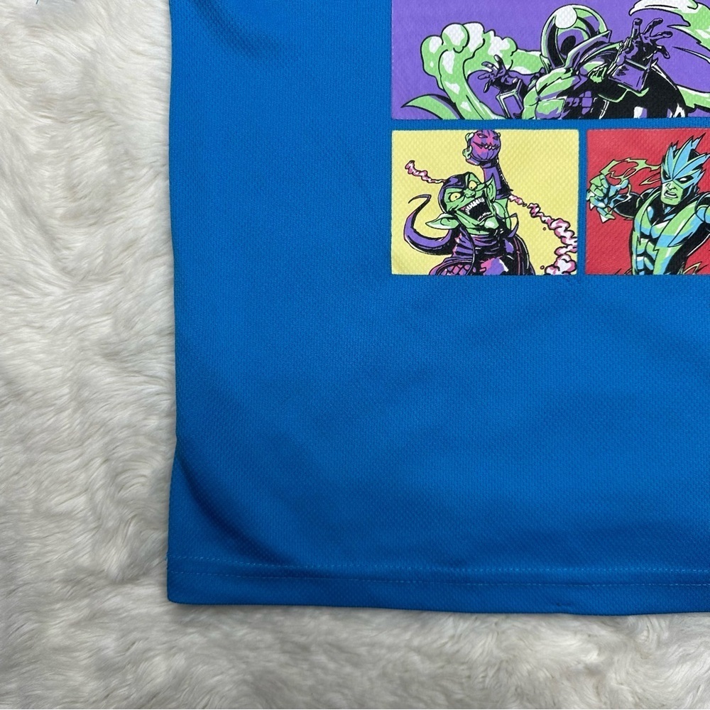 Marvel Spider-Man T-Shirt Blue Size 7 - Picture 16 of 16